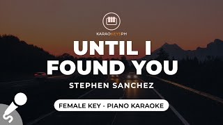 Until I Found You - Stephen Sanchez (Female Key - Piano Karaoke) screenshot 4