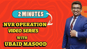 Dahua 120-Second Series NVR - Episode 8: Configuring Disk Quota and Disk Check Settings