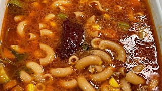 Cómo Hacer Una Rica Sopa De Coditos Con Carne Molida De Res La Cocina De Sol.