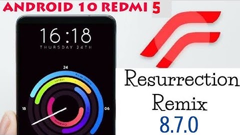 Resurrection Remix v8.7.0 | Redmi 5 | ANDROID 10 | #GETRESURRECTED | RemixOS Daily Test | BGMI