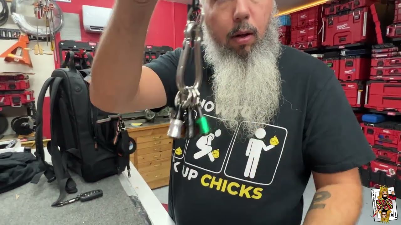 Two Minute Tool Review : Drill bit driver keychain holder  - you got to see this.