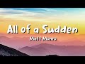 Capture de la vidéo Matt Monro - All Of A Sudden (Lyrics)