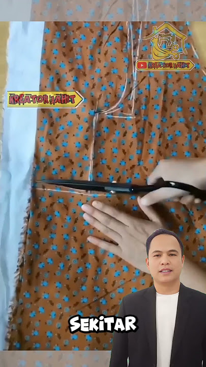 Tutorial Membuat Daster Cantik Simple dan Praktis #tipsdantrik #trikmenjahit #tutorialmenjahit