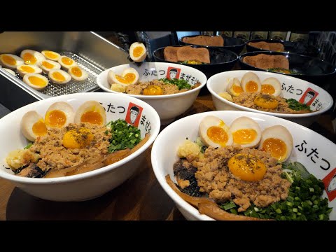 How to make Japanese-style soupless noodle ramen “Mazesoba” - Korean food