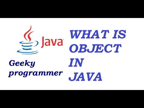 What is Object in java (java in hindi) - YouTube