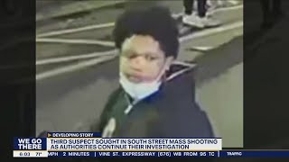 Third suspect sought in deadly Philadelphia mass shooting