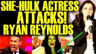 SHE-HULK ACTRESS ATTACKS RYAN REYNOLDS AFTER GETTING FIRED AS DEADPOOL 3 DRAMA WORSENS FOR DISNEY