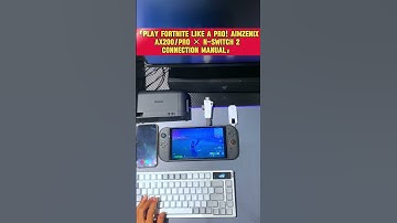 Play Fortnite Like a Pro! AIMZENIX AX200& AX200PRO N-Switch 2 Connection Manual #aimzenix #fps
