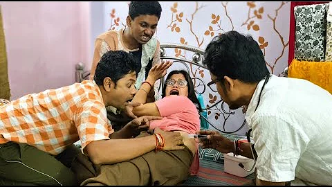 Doctor ne injection laga diya #injectionvideo video #viralinjection #funnyinjection E-113