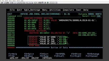 Character Handling and Perform Videos | All About Mainframes