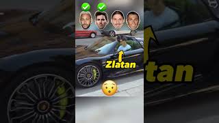 Neymar VS Messi VS Ronaldo VS Zlatan | Car driving 😮