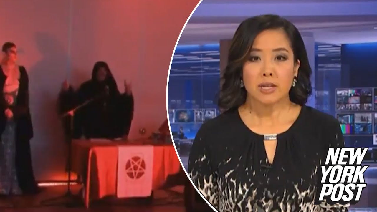 News Network Broadcasts Satanic Ritual Accidentally | New York Post