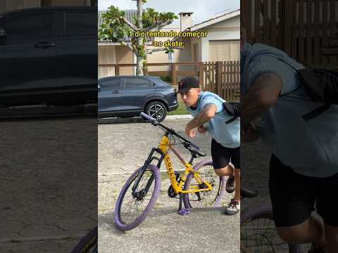 5 MÊS TENTANDO COMEÇAR NO SKATE #shorts