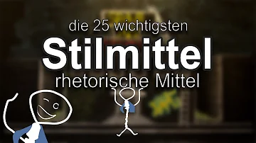 Was sind die häufigsten Stilmittel?