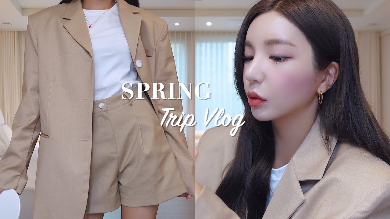 언니들이랑 힐링 봄나들이 브이로그(feat. 태리,혜미,새은) | 양평여행브이로그