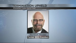 Judge rules in favor of NICC in termination for former school president