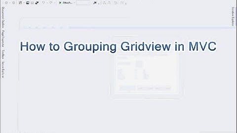 GridView Grouping in MVC