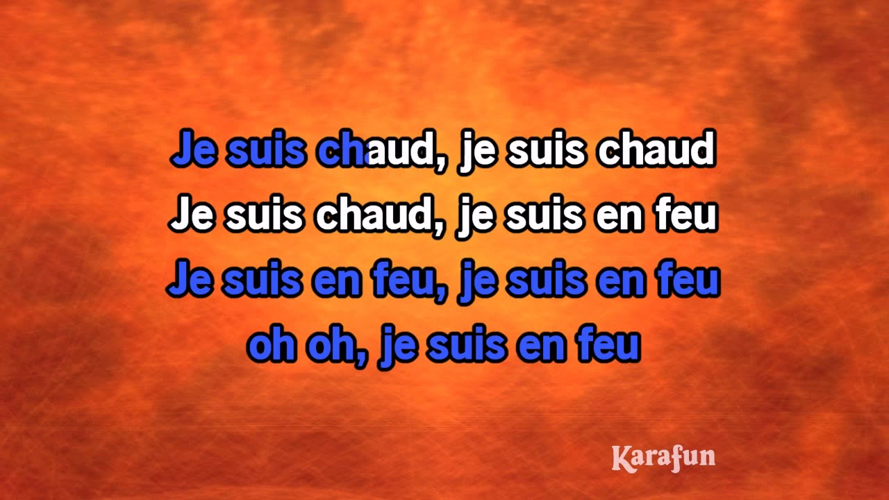 Karaoké En feu - Soprano *