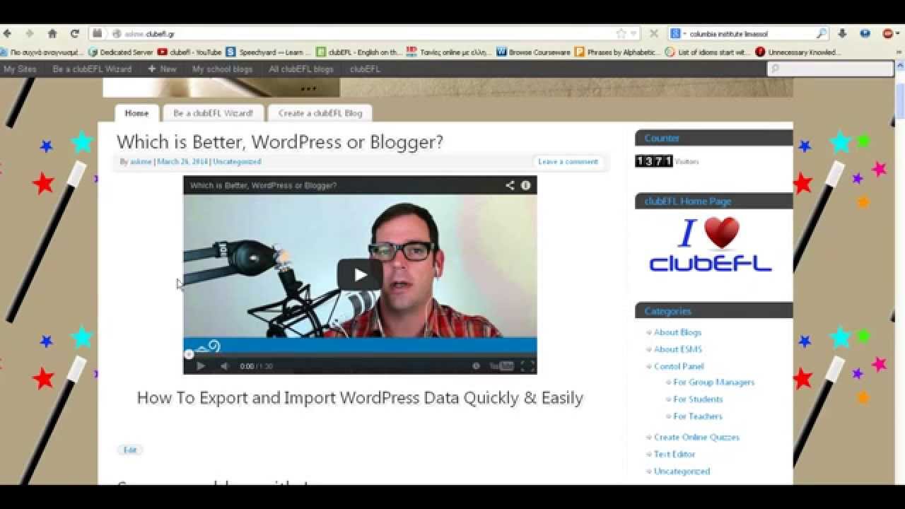 How To Export and Import Wordpress Data Quickly & Easily - YouTube