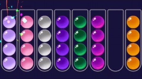 Color Ball Sort, Puzzle Game, #games #gaming #puzzle #gameplay #colors #puzzlegame #shots