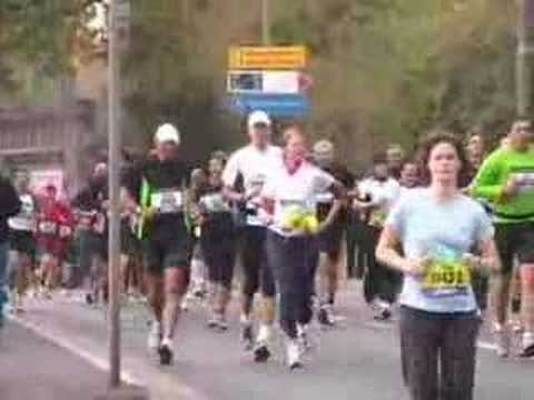 Chris Holzwarth at Frankfurt Marathon 2007