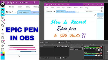 Record Epic pen in OBS studio