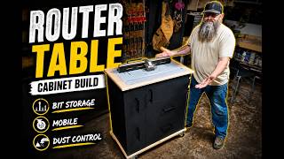 Custom Router Table Cabinet Build | Turn Budget Equipment Into Woodshop Gold