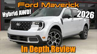 2026 Ford Maverick Lariat Hybrid AWD: Start Up, Test Drive & In Depth Review