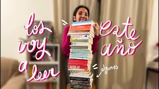 Los 47(?) libros que quiero leer este año, HAUL, TBR y varios