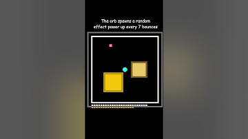 The orb colored power ups grant a random effect #square #simulation #coding #battle #color