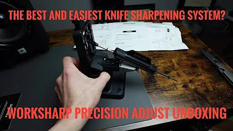 Worksharp Precision Adjust Sharpening System Unboxing - Move over Lansky