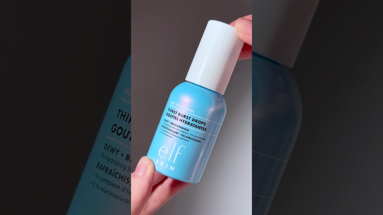 elf skincare thirst drops 💦 