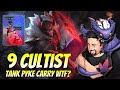 9 Cultist with Tank Pyke?! | TFT Fates | Teamfight Tactics