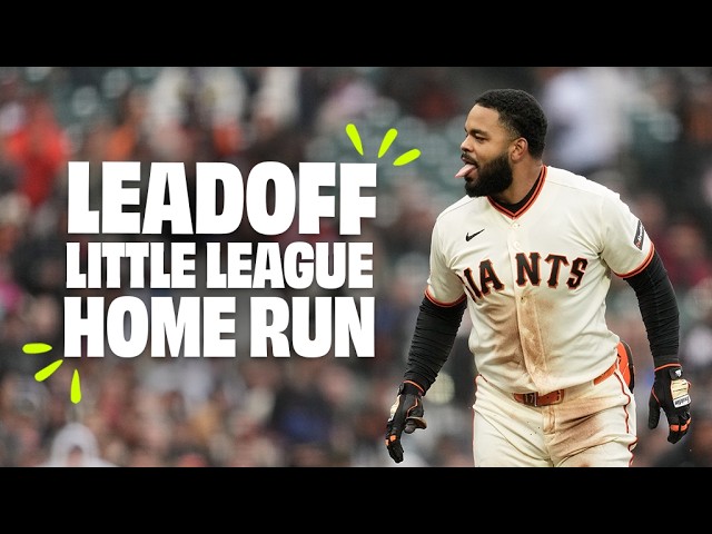 Heliot Ramos' Electric Leadoff Little League Home Run | San Francisco Giants Highlights