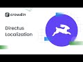 Directus Localization | A quick guide on how to translate Directus content with Crowdin