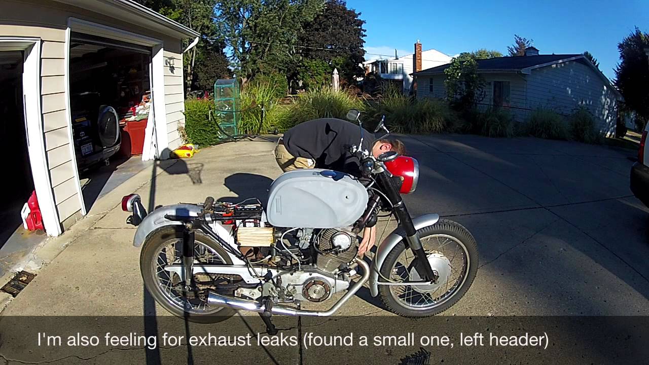 1966 Honda CB77 Restoration - 10. It's Alive!