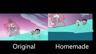 Star vs. the Forces of Evil Theme Song (Original And Homemade) Side-by-Side Comparison screenshot 4