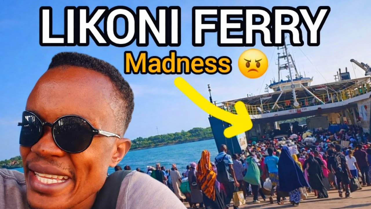 LIKONI FERRY MADNESS 😡 | I’ve Never Seen This Chaos Before! 🇰🇪
