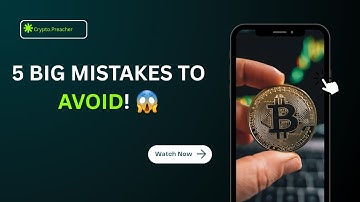 Title:Top 5 Crypto Investing Mistakes 🚫 | Avoid These Costly Errors!"