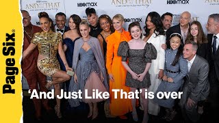 And Just Like That abruptly ending with Season 3 following widespread criticism