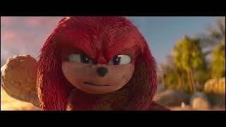 Sonic the Hedgehog 2 (2022) Scene: Sonic saves Knuckles/Working Together