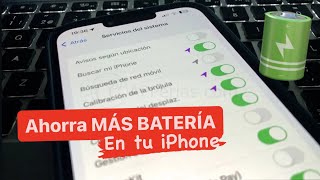 Configura la localización de los servicios del sistema del iPhone y... ¡¡¡AHORRA BATERÍA!!!