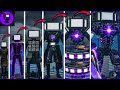 SIZE COMPARISON TITAN TV MAN VS SKIBIDI TOILET BOSS 1-79, ASTRO JUGGERNAUT VS ULTRA TV BOSS