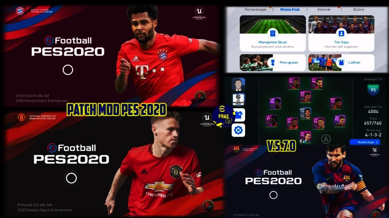 eFootball Pes 2021 Mobile Patch Pes 2020 Best Graphic