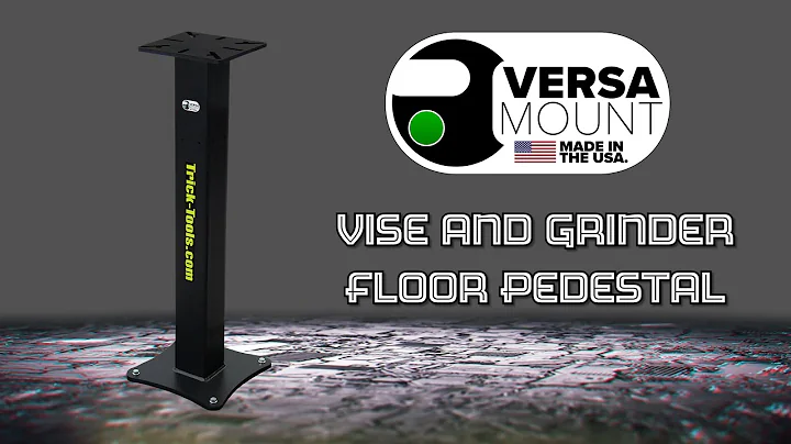 Versa-Mount Vise and Grinder Floor Pedestal Showcase - Trick-Tools.com