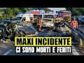 MAXI INCIDENTE SULLA STATALE: CI SONO MORTI E FERITI. DRAMMA NEL MACERATESE