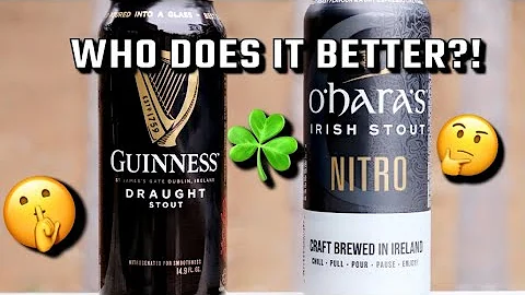 Guinness VS O’Haras|Who Does It Better?!|Full Review