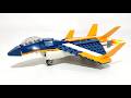 LEGO Creator 31126 Supersonic Jet Speed Build