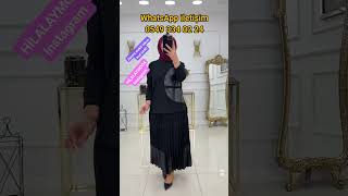 Zümra etekli takım HİLALAYMODA TESETTÜR GİYİM