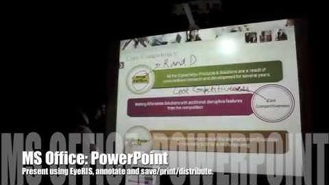 EyeRIS Interactive whiteboard